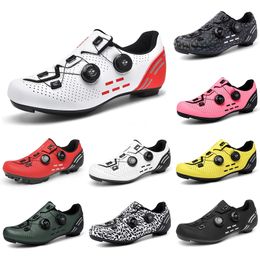 2023 cycling running shoes men Black Red Dark Green Grey Yellow Pink mens trainers outdoor sports sneakers