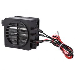 Fans 100W 12VRoom Heater Energy Saving PTC Car Fan Air Heater Constant Temperature Heating Heaters