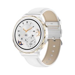 HK43 women's round screen smart watch large screen waterproof Alipay NFC call music intelligent AI voice