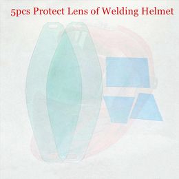 helm Protect Lens Front Inner Cover Lens 5pcs/set for 3 View Window Auto Darkening Welding Mask EN 379 ANSI CSA AS/NZS Welding Helmet