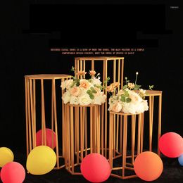 Party Decoration Wedding Christmas Decorations For Home Backdrop Metal Iron Hexagon Cake Dessert Table Stand Centerpiece