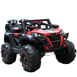 Electric Car for Kids 3-6y Ride on 2 Seater Children's Electric Car Four-wheeled Off-road Vehicle Outdoor Toys Game