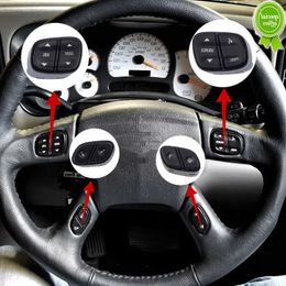 New For GMC Yukon Hummer H2 Chevrolet Avalanche Silverado Tahoe 21997738 21997739 1999442 1999443 LED Light Steering Wheel Switch