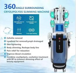 Salon use Slimming Cryotherapy Machine Weight Loss 360 Body Contouring Cryolipolysis ultrasonic vacuum lipo weight loss laser fat freezing beauty machine DHL