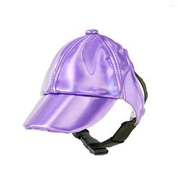 Dog Apparel Puppy Hat For Small Dogs Sun Hats With Ear Holes Sport Pet Baseball Cap Outdoor Waterproof Visor Caps PU Gift