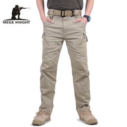 Pants Mege Tactical Cargo Pants Cotton Military Us Army Combat Trousers Work Clothing Male Jogger Casual Pants Streetwear Airsoft Gear