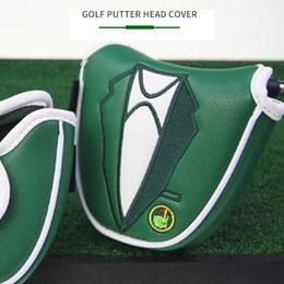 Other Golf Products Putter Cover Funny Green Jacket Sports Spare Parts Practical High-end Golfing Headcover Semicircle Golf Head Covers 230612