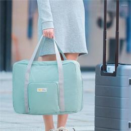 Duffel Bags Foldable Travel Unisex Waterproof Luggage Suitcase Match Storage Bag Multifunctional Handbags Tote Large Capacity