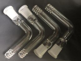 Glass Downstem Pipe 14.5mm 18.8mm Male Female 14mm 18mm Thick Glass Diffuser Down Stem for Glass Pipes Bongs Downstems