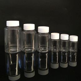 Clear PET plastic bottle wide mouth bottle for packaging medicine and food 5ml to 300ml wholesale Aodbp