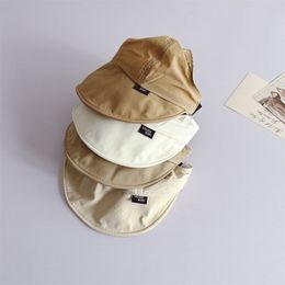 Caps Hats Children Empty Top Fisherman Hat Summer Fashion Baby Travel Quick Dry Breathable Hollow out Basin 4851cm 230613