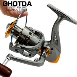 Baitcasting Reels High Quality Saltwater Spinning Fishing Reel Carp Max Drag 10kg 52 1 Speed Full Metal Spool 230613