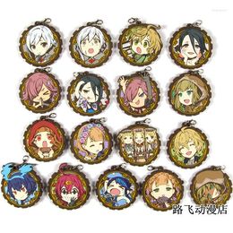 Keychains SINoALICE Original Japanese Anime Rubber Mobile Phone Charms Keychain Strap