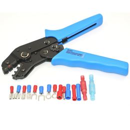 Tang SN02C Crimping Tool For FDD MDD FDFD RV SV Spade Terminals Insulated Cable Connector Crimp Butt Ring Fork Set Ring plier