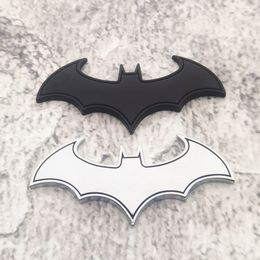 Party Decoration 1PC 3D Bat Shape Car Stickers Cool Metal Car Logo Emblem Sticker Decal Motorcycle Automobiles Car Accessories