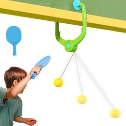 Table Tennis Raquets Indoor Hanging Table Tennis Trainer Table Tennis Self-training Set Home Self-training Parent-child Interaction Double Sparring 230612