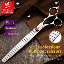 Scissors Fenice 7.5inch Professional Dog Grooming Scissors JP440C Thinning Shears Pets Supplies for Pet Beauticians Groomers