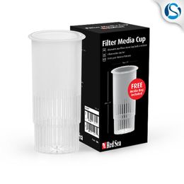 Accessories RED SEA Filter Media Cup with Free Filter Media Bag Reef Fish Tank Aquarium Sock Easy to Clean