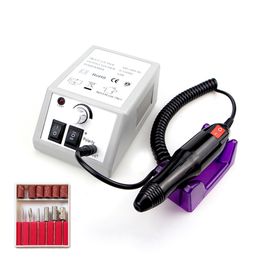 Nail Art Kits 12W Manicure Machine 20000RPM Professional Drill Electric File with Speed Display Knife Pedicure 230613