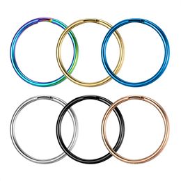 DIY Split Key Rings 20 25 30mm 304 Stainless Steel Round Circle Keyrings Accessories Rose Gold Black Blue Colourful Colour for Pendant Car Keychain Chain Making