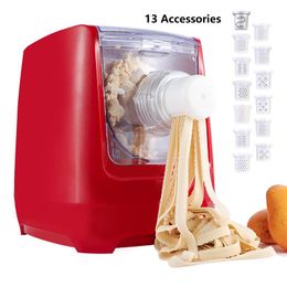 Makers Electric Pasta Maker Noodles Dumpling Pasta Press Dough Mixer Automatic Spaghetti Aroni Making Vegetable Noodle Hine