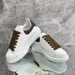 2023top new Woman man Fashion quality Casual shoes Heel leather lace-up sneaker Running Trainers Letters Flat Printed sneakers