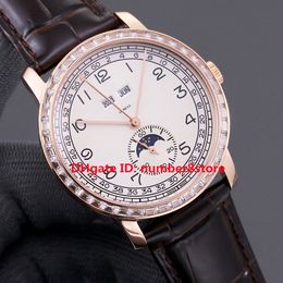 TW Factory 3100V/000R_B422 Multifunction Perpetual Calendar Wristwatch Swiss Automatic Mechanical Diamond Mens Watch Sapphire Crystal 18k Rose Gold Watches
