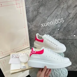top new Womans mans Fashion quality Casual shoes Heel leather lace-up sneaker Running Trainers Letters Flat Printed sneakers2023