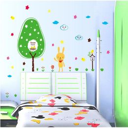 Wall Stickers Decoration Sticker Trees Flowers Butterflies Birds Sun Cute Glass Cabnet Sofa Home Decal Decor