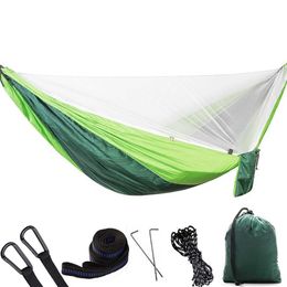 Hammocks Hotsales Indoor Dormitory Outing Outdoor Supplies Courtyard Bed Swing Camping Net Furniture Hammock