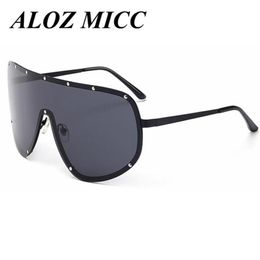 ALOZ MICC Super Big Frame Polarized Sunglasses Men Classic Trend Stars Wear Sun Glasses Women Large Frame Outdoor Sunglass Goggles221e