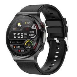 E300 smart watch laser infrared physiotherapy ECG temperature monitoring and early warning heart rate true blood oxygen