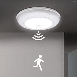 Ceiling Lights Wireless Motion Sensor Light Battery Operated Sensing Activated LED Lamp For Closet Stairs Hallway Garage Bathroom