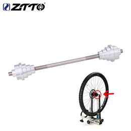 Bike Wheels ZTTO Bicycle Hub Thru Axle Adapter Converter Rim Wheel Truing Stand Tool Front hub 121520mm Axles 230612