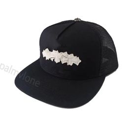 cross flower designer caps baseball hearts mens Snapbacks blue black women hats high quality brand ch cap chrome23-2