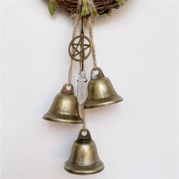 Garden Decorations Witch Bells For Door Knob Hanger Wind Chimes Things Clear Negative Energy Witchcraft Supplies For Home Decor