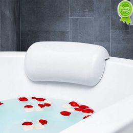 New 1 Pcs Bathtub Pillow Non-slip Bathtub Headrest Soft Waterproof Bath Pillows with Suction Cups Bathroom Accessories