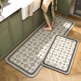 Carpets Non-slip Kitchen Floor Mat Hallway Absorbent Drying Long Area Rug For Living Room Entrance Doormat Bedroom Carpet Home Decor