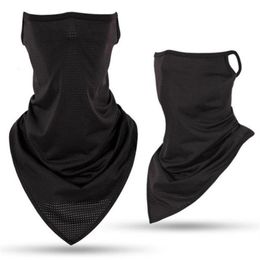 Tactical Hood Breathable Ice Silk Face Scarf Balaclava Neck Cover Outdoor Sports Windproof Dust Bandana Bike Cycling Motorcycle Sk2383