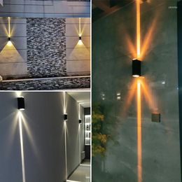 Wall Lamp Outdoor Aluminium Home Decoration Porch Sconce Up Down Waterproof Indoor LED For Entrance Lighting