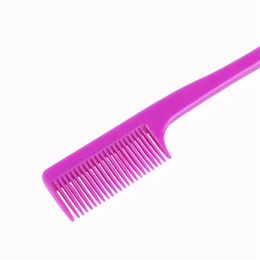 Double Sided Edge Brushes Hair Comb Hair Styling Hairdressing Salon Hair Comb Brushes Eyebrow Brush 50pcs Wholesale