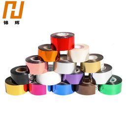 Leathercraft 3CM 120meter/Rolls Gold Silver Hot Foil Stamping Paper Craft Paper 12colors branding iron hot Heat press machine