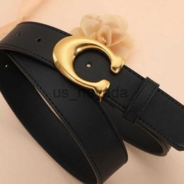 Other Fashion Accessories New Pants Belt Woman Genuine Leather Pu Mixed High Quality Ladies Strap Luxury Fashion Designer C Metal Buckle Waistband width J230613