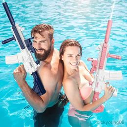 Sand Play Water Fun Electric Gun Toy Pistol For Kids Shooting Full Automatic WaterGun Summer Pool Beach WaterSprinkler R230613