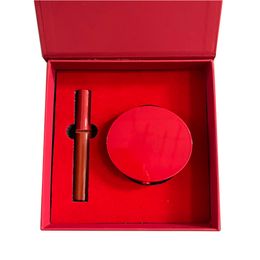 2023 new hot selling original order high quality womens red pipe lip glaze air cushion gift box 2 pieces free delivery