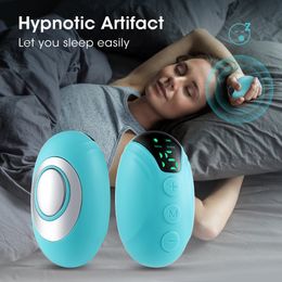 Other Massage Items EMS Microcurrent Sleep Aid Device Handheld Mini USB Pressure Relief Anxiety Hypnosis Artefact Smart Sleeper Body Massager 230613