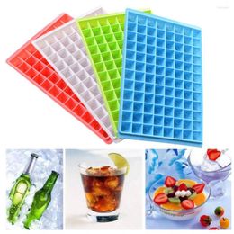 Baking Moulds Practical Ice Tray Dustproof Lid 60 Grids Easy Release Cube Trays Food Grade To Clean Box Mold Kitchen Tool