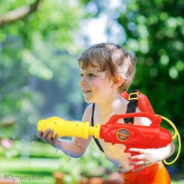 Sand Play Water Fun Children Fireman Backpack Gun Toy Outdoor Beach Swimming Pool Pistol Toys Summer Extinguisher Guns for Kids R230613