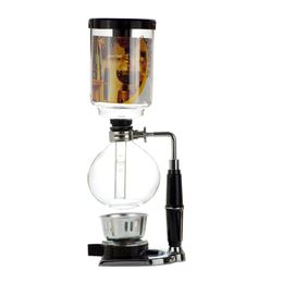 Coffee Philtres Ecocoffee Japanese Style Barista Syphon Maker Replacement Tea Syphon Vacuum Pot Borosilicate Glass Machine Philtre 230612