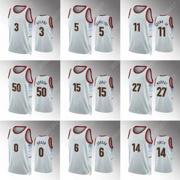 2023 Champion 15 Jokic Basketball Jerseys 27 Murray Carmelo Anthony Michael Porter Jr Aaron Gordon Bones Hyland Jeff Green Men